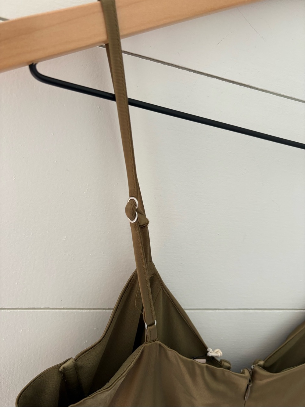 Camila Coelho Lorena Midi Dress in Olive Green - Picture 7 of 12